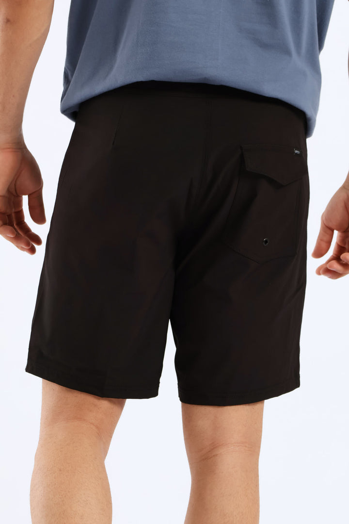 Stretch Trunk Short - Black
