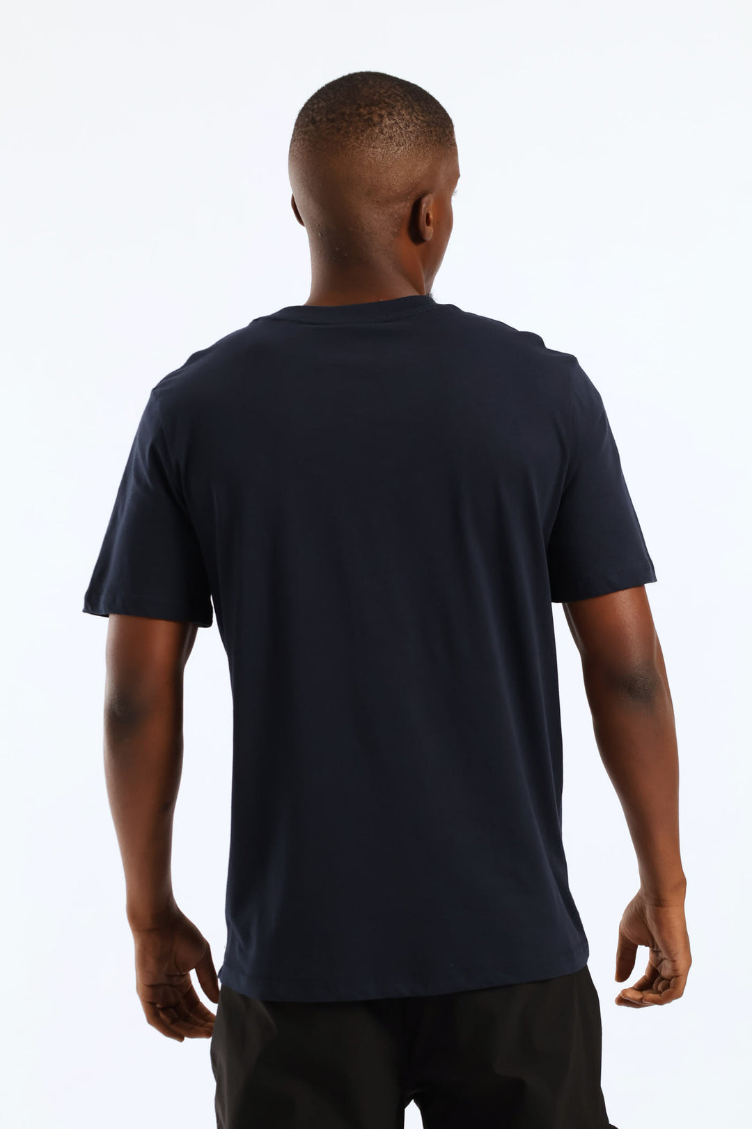 Swtf Basic Print Tee - Navy