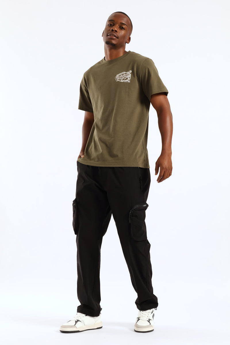 Original Basic Print Tee - Fatigue