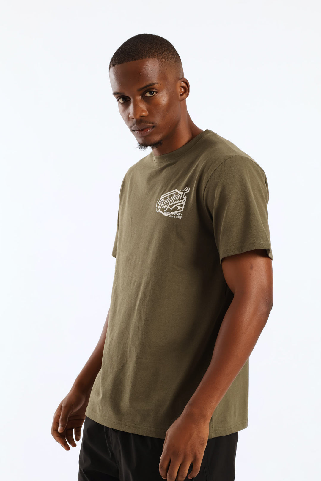 Original Basic Print Tee - Fatigue