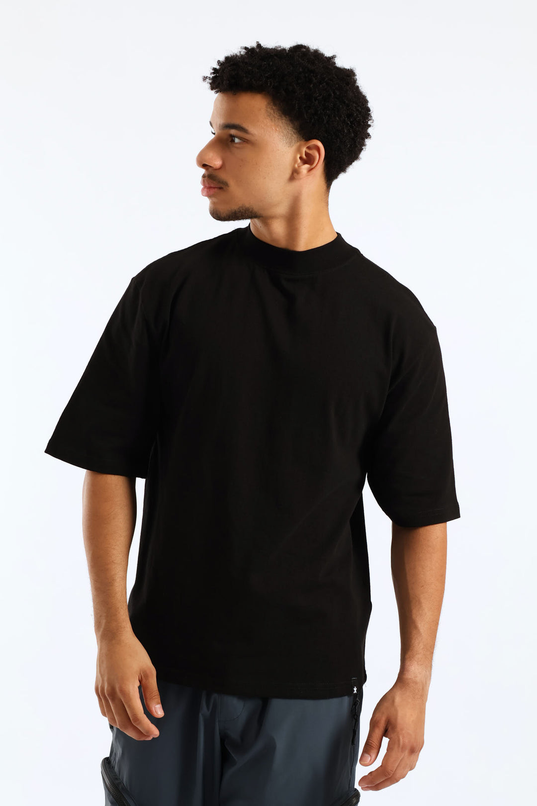 Basic Oversized Tee - Black