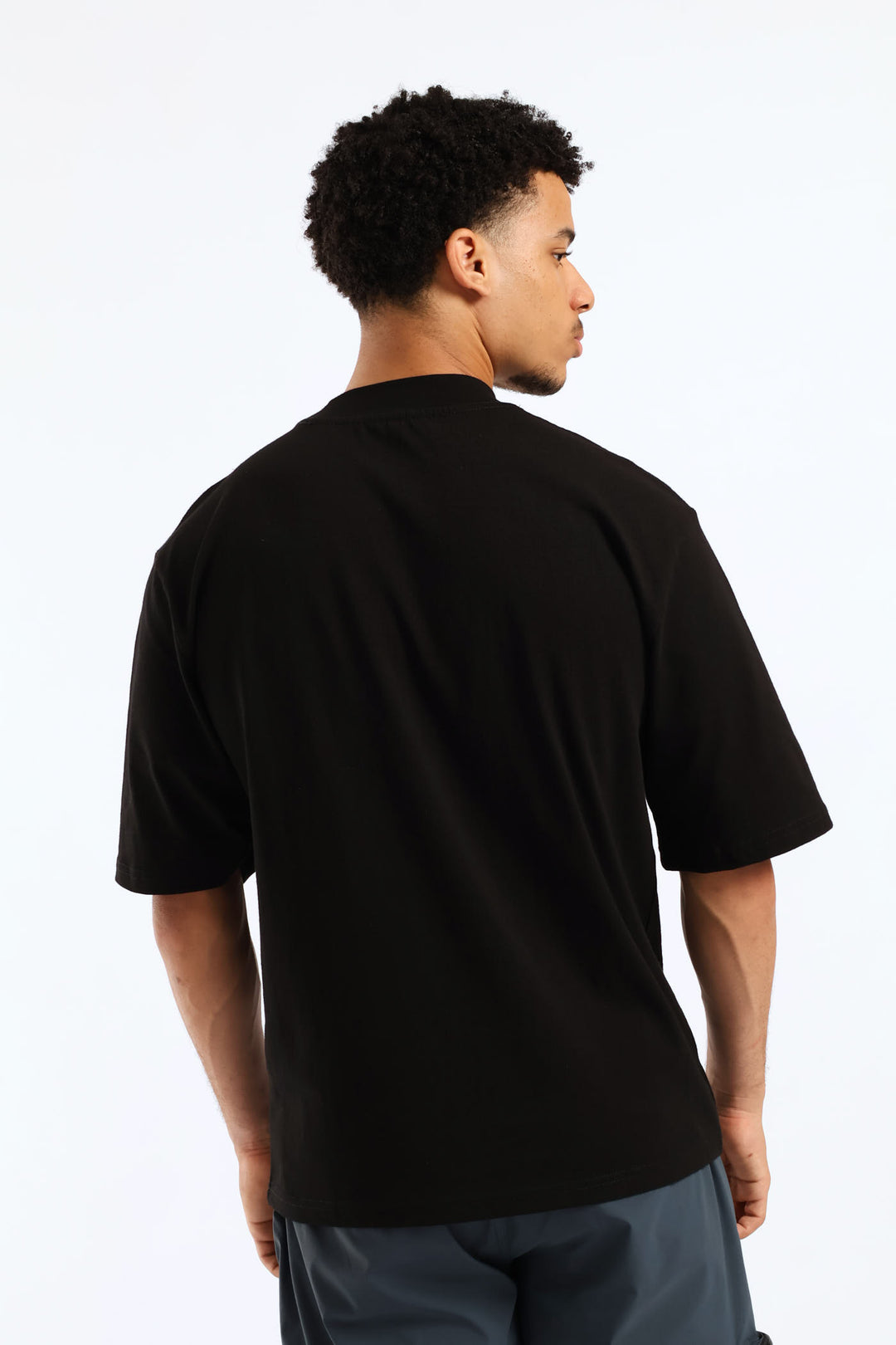 Basic Oversized Tee - Black