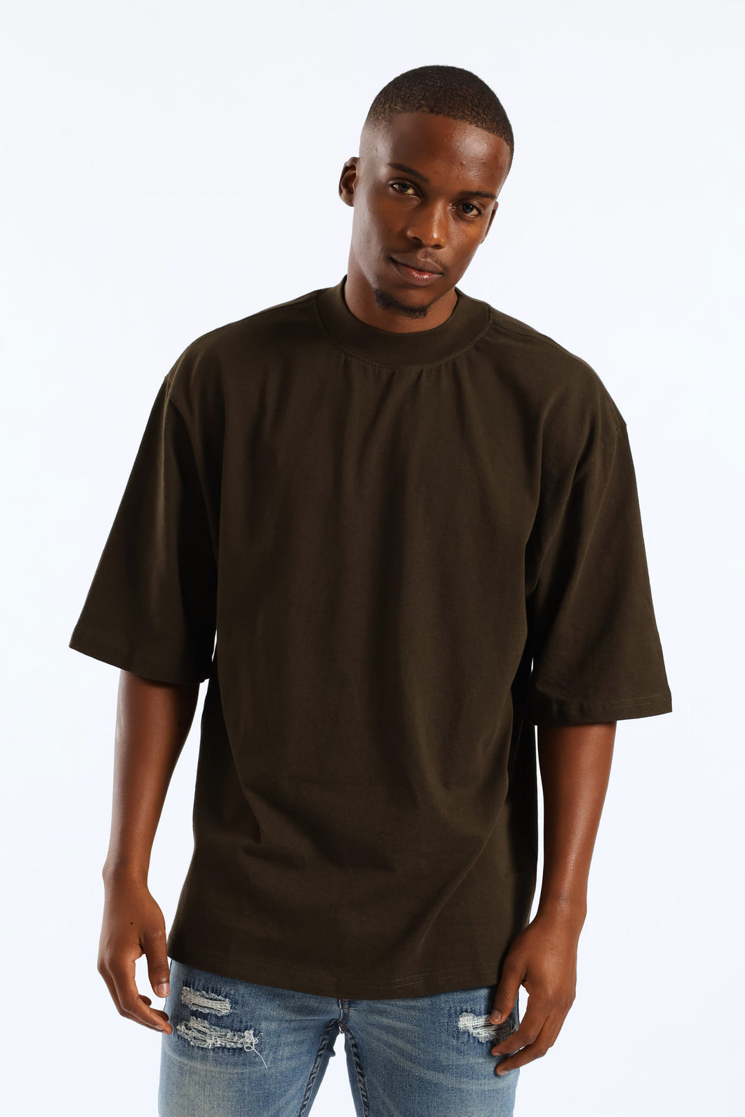 Basic Oversized Tee - Fatigue