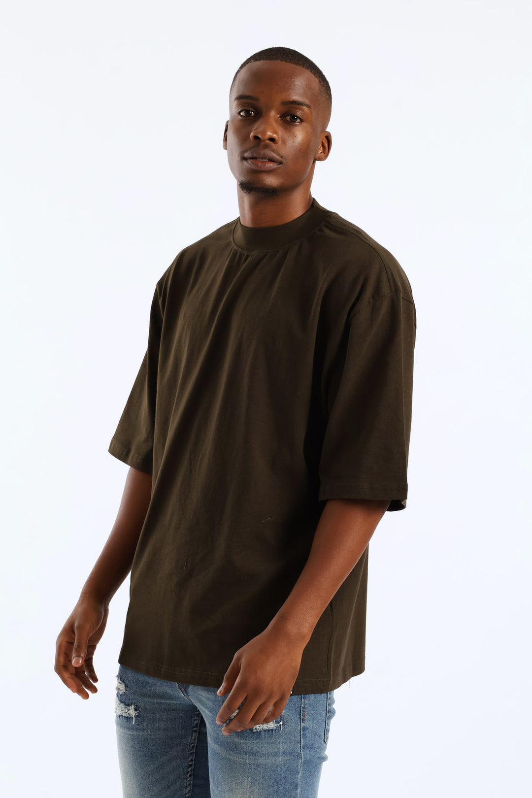 Basic Oversized Tee - Fatigue