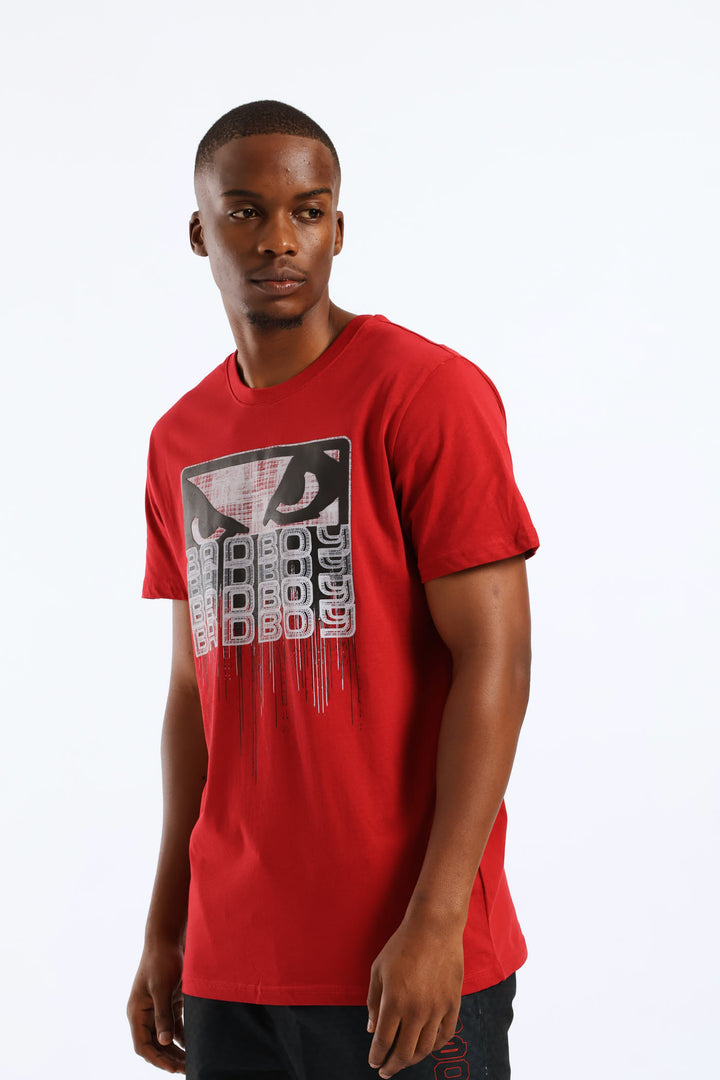 Drip Logo Tee - Red