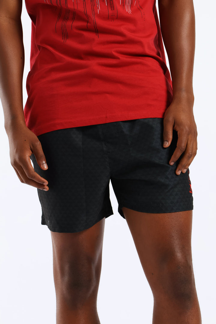 Eyes Boardshort - Black