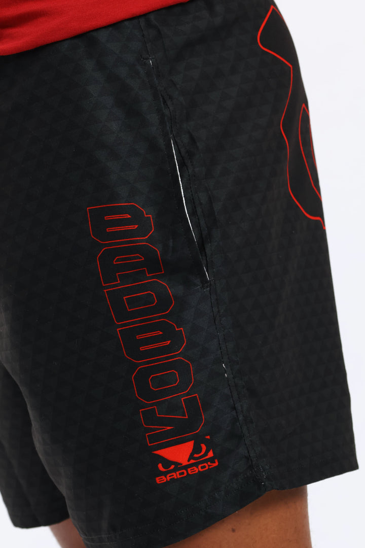 Eyes Boardshort - Black