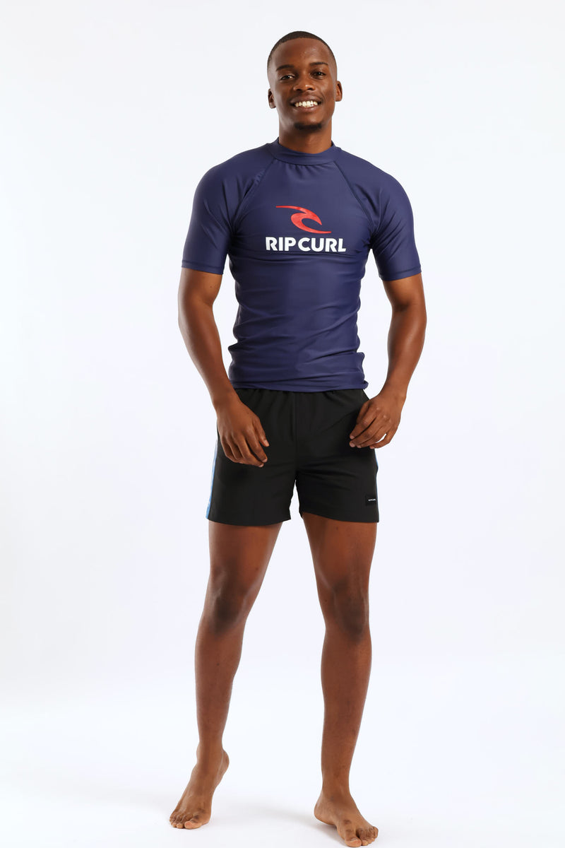 Corpo Short Sleeve Rashvest - Navy