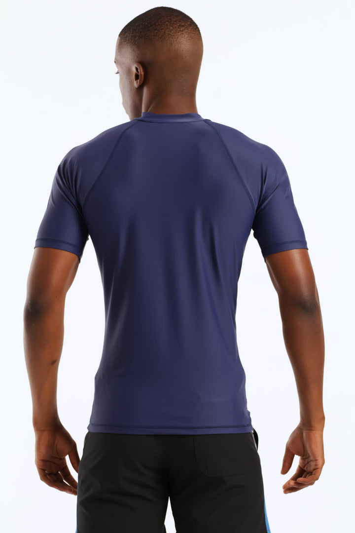 Corpo Short Sleeve Rashvest - Navy