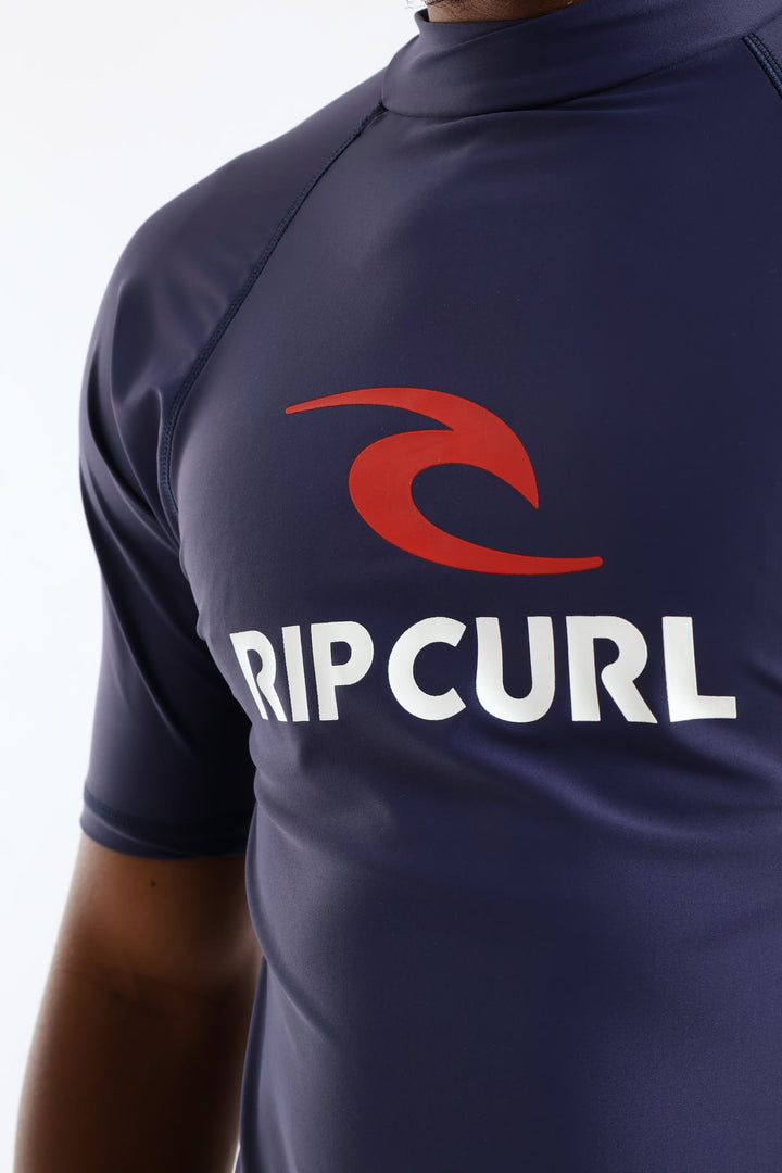 Corpo Short Sleeve Rashvest - Navy