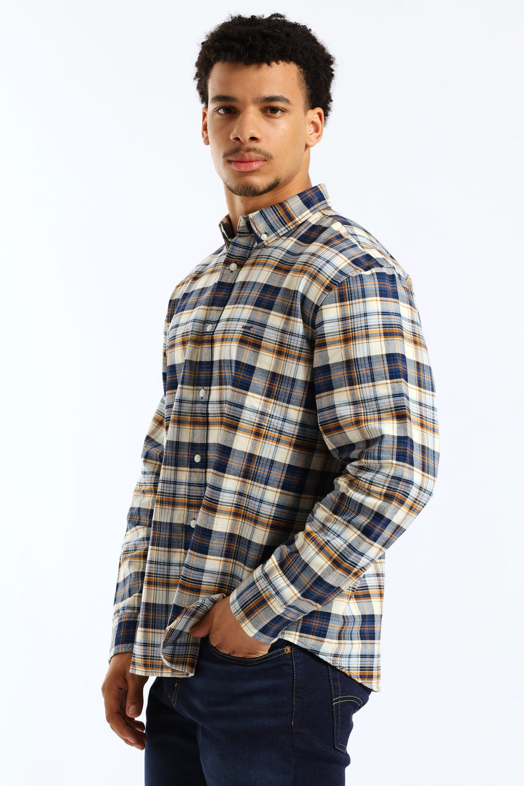 Authentic Button Down Shirt - Navy