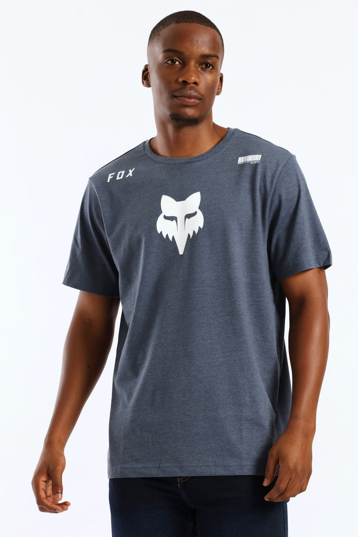 Boneyard Tee - Grey Melange