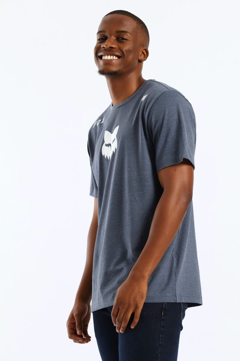 Boneyard Tee - Grey Melange