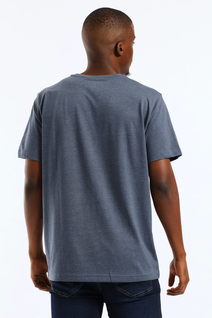 Boneyard Tee - Grey Melange