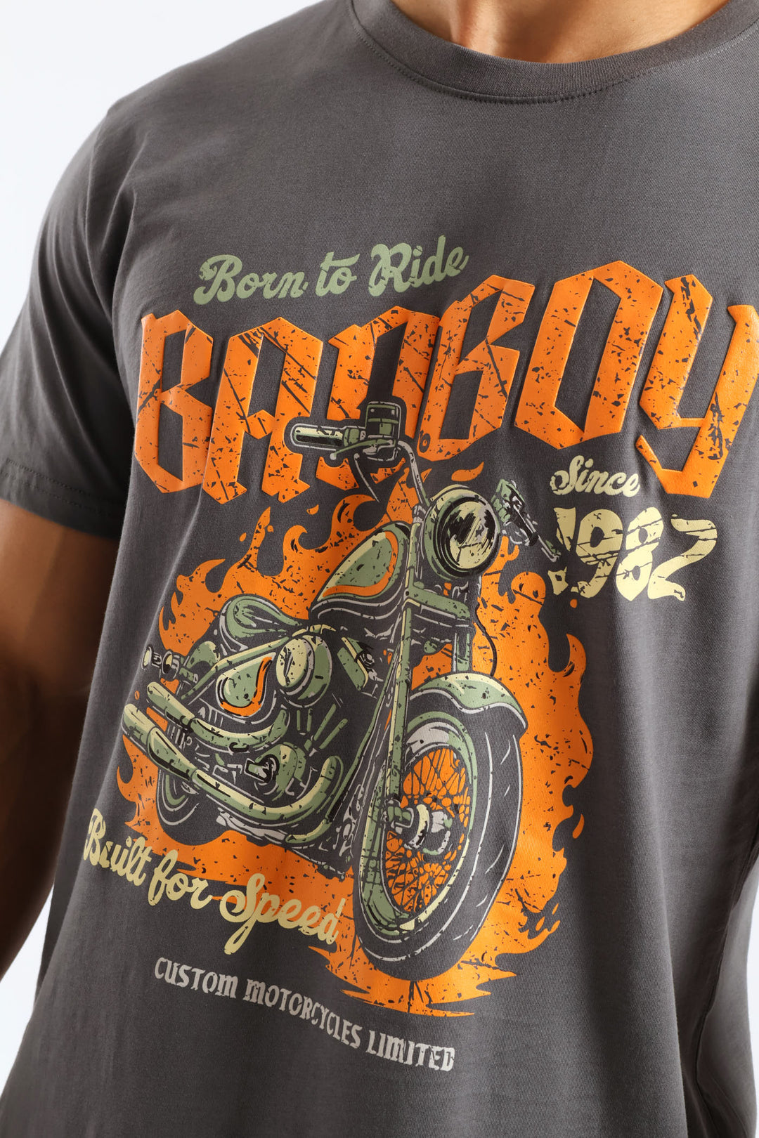 Bike Tee - Grey