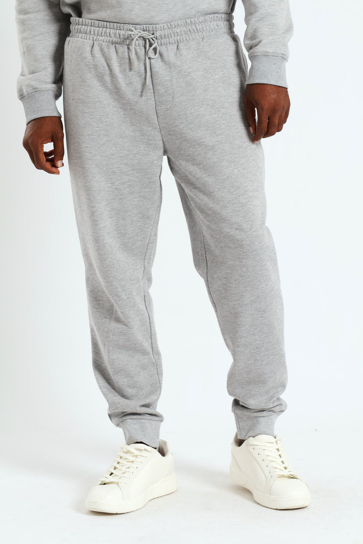 Fleece Jogger - Grey Melange