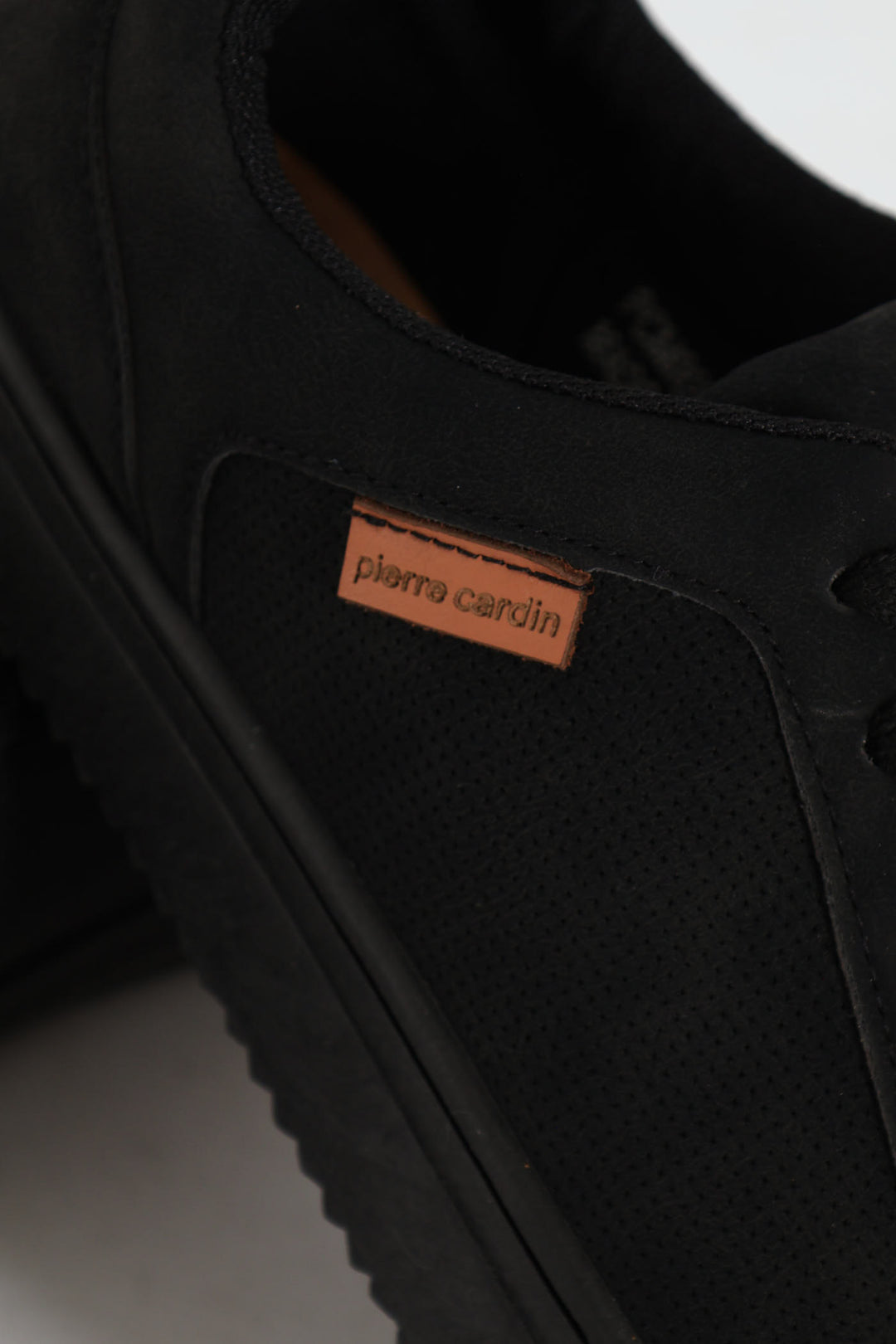 Lace Up Mono Sneaker - Black