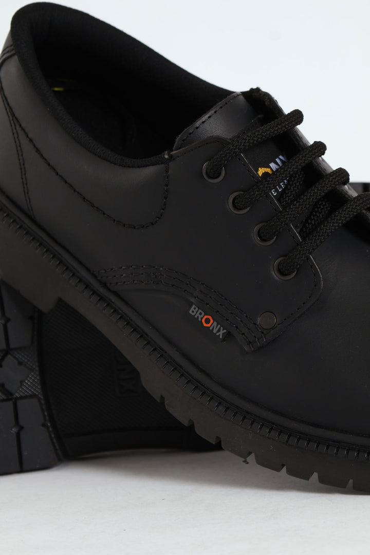 Orlando M4 Leather Lace Up Shoe - Black