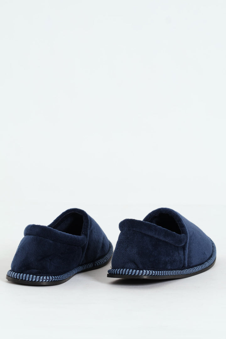 Boys Basic Slipper - Navy