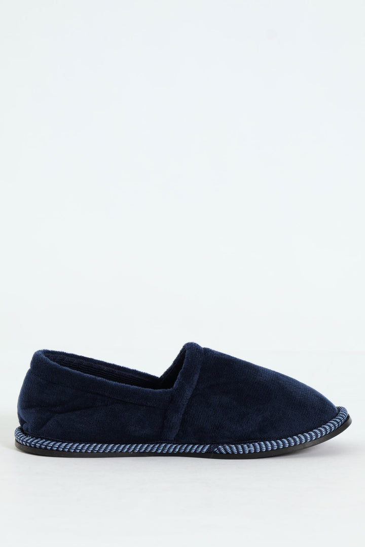 Boys Basic Slipper - Navy