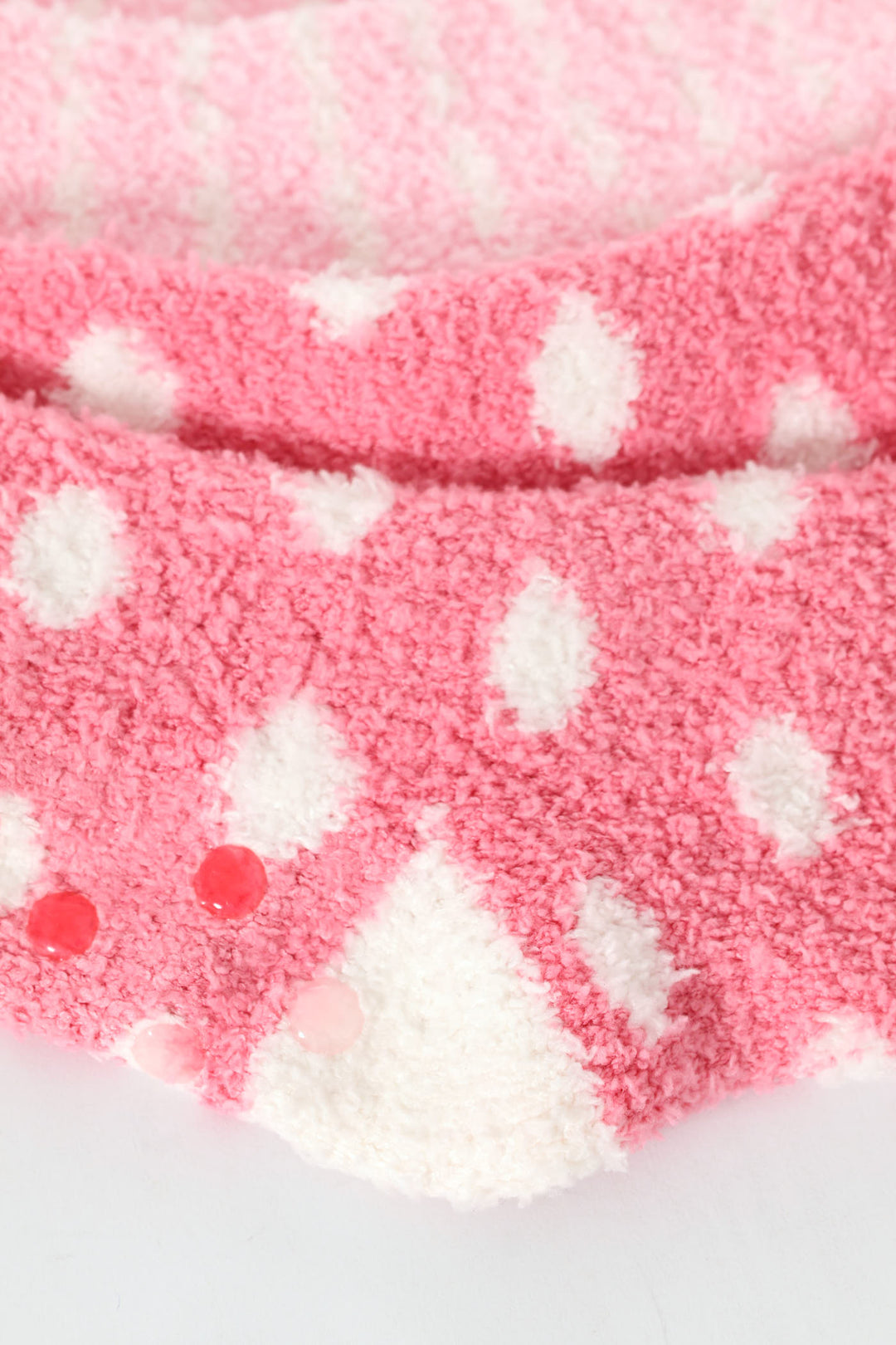Pre-Girls 3D Ears Embroidered Fluffy Socks - Pink