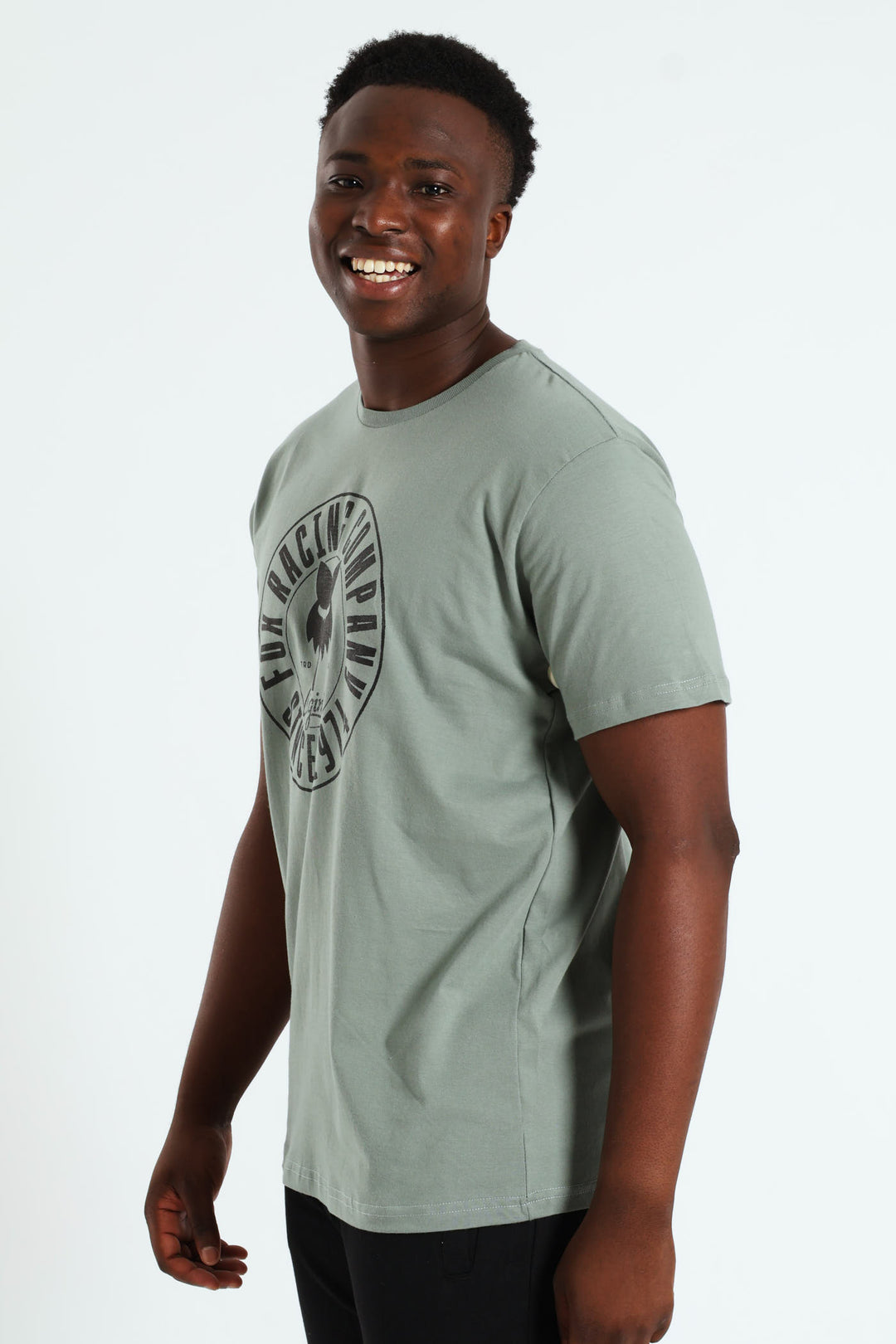 Emblem Short Sleeve Tee - Sage