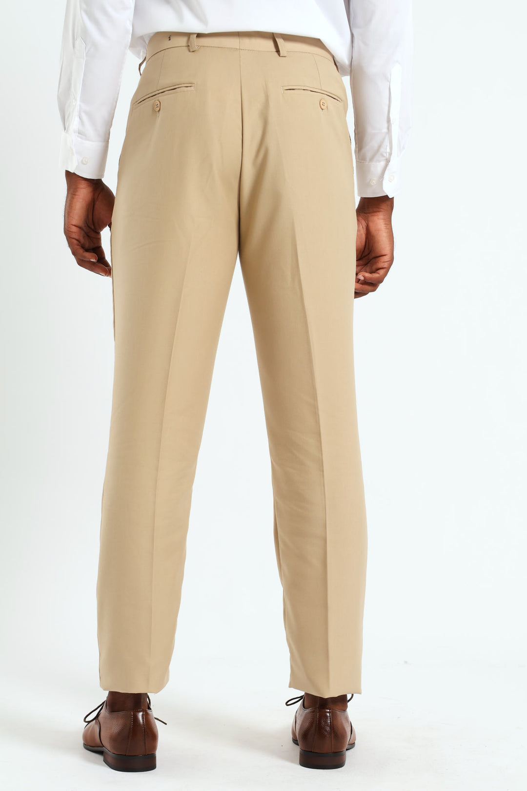 Basic Smart Trouser - Tan