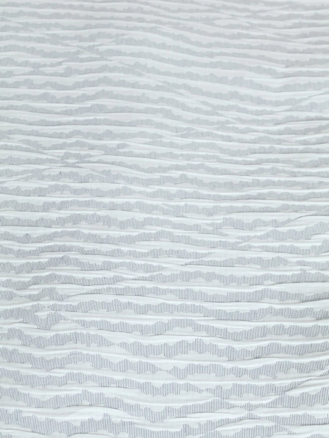 Cloud Jacquard Duvet Cover - Grey