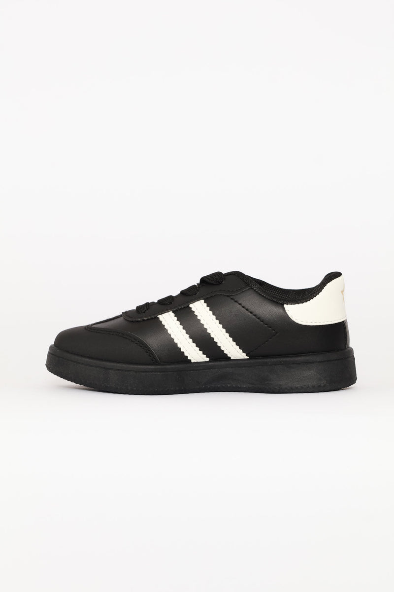 Pre-Boys Mono Isla Sneaker - Black