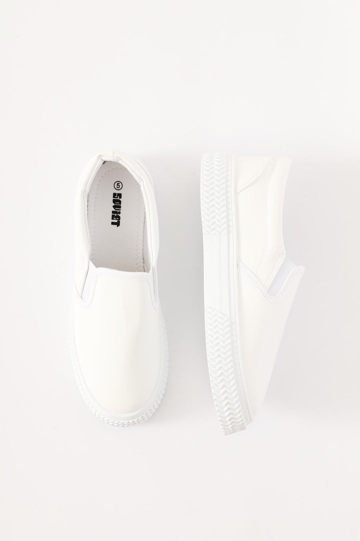 Girls Magnum Sneaker - White