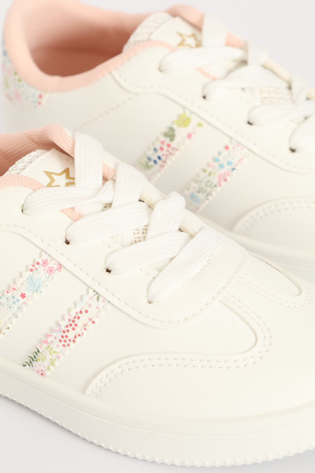 Pre-Girls Isla Fashion Sneaker - White/Pink