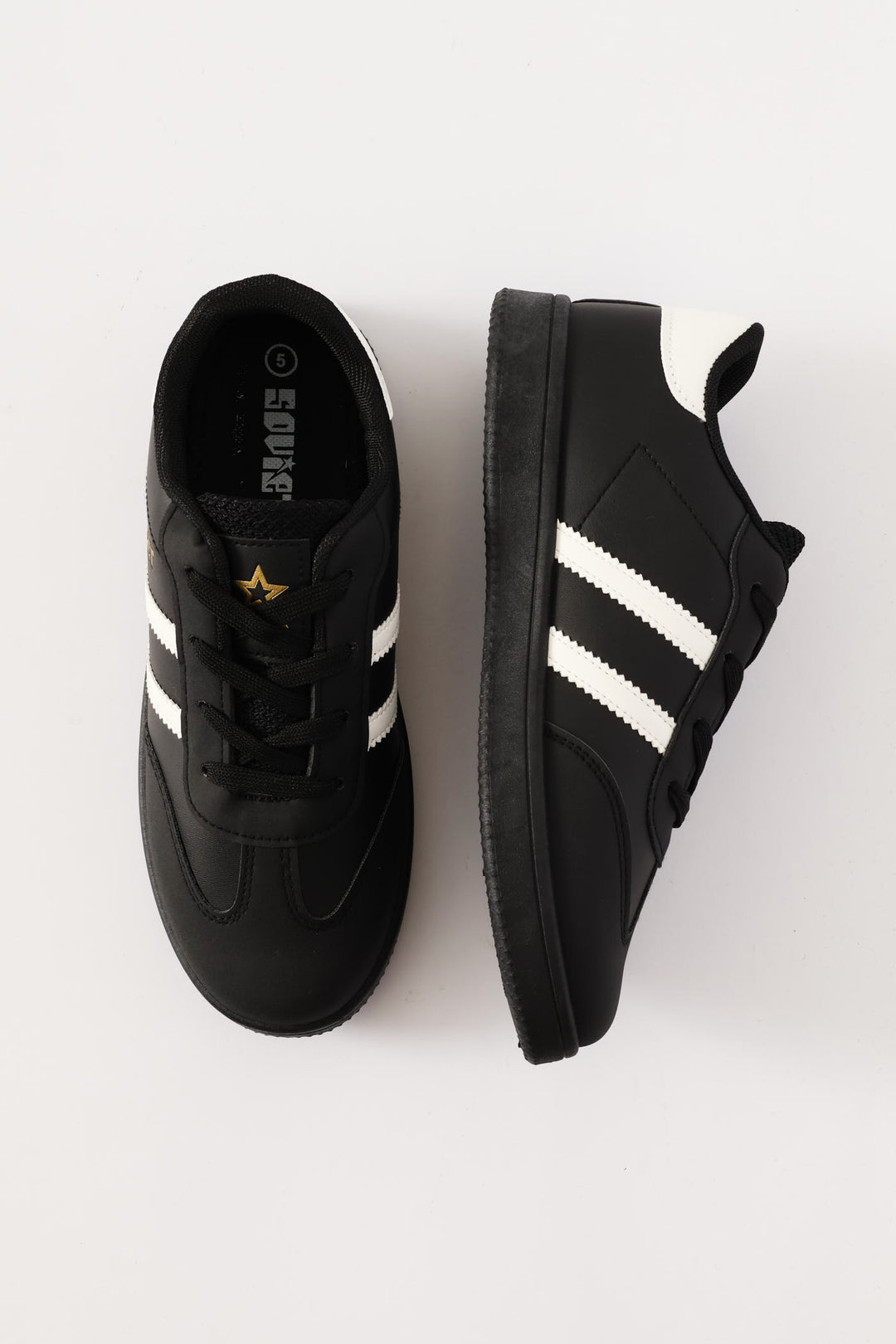 Boys Mono Isla Sneaker - Black