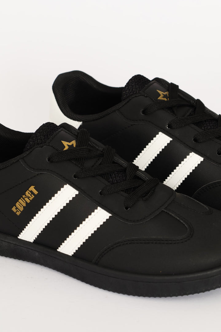 Boys Mono Isla Sneaker - Black