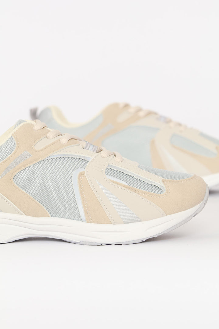 Contrast Colour Running Sneaker - Multi