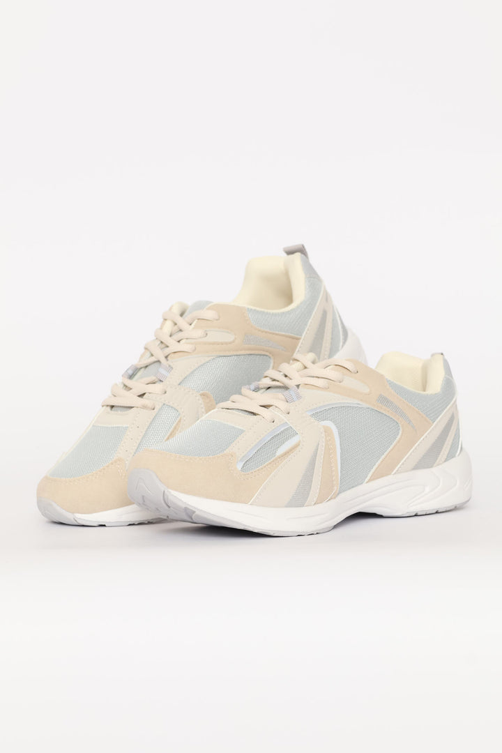 Contrast Colour Running Sneaker - Multi