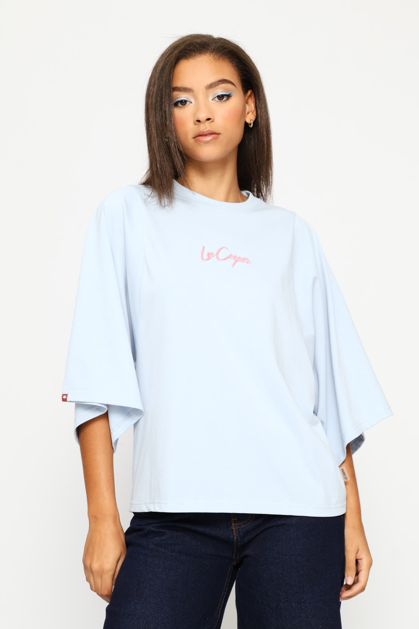 Ladies Oversized Tee - Blue – Edgars Ladies Oversized Tee - Blue – Edgars