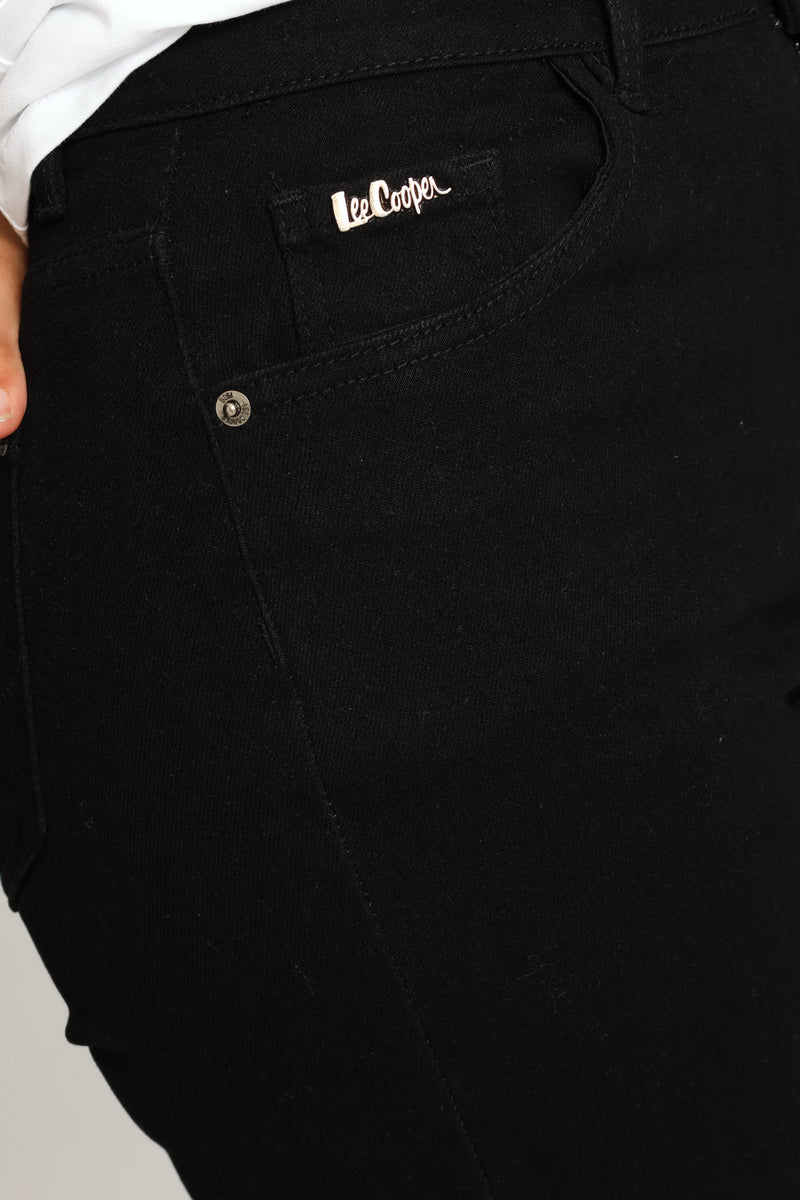 High Waist Skinny Jean - Black