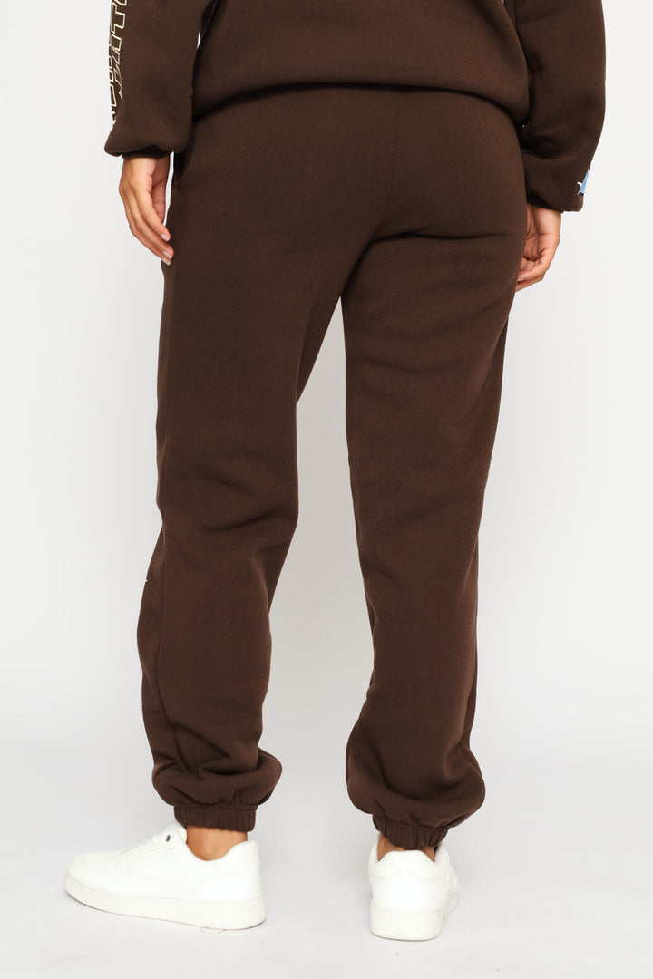 Teddy Jogger - Chocolate