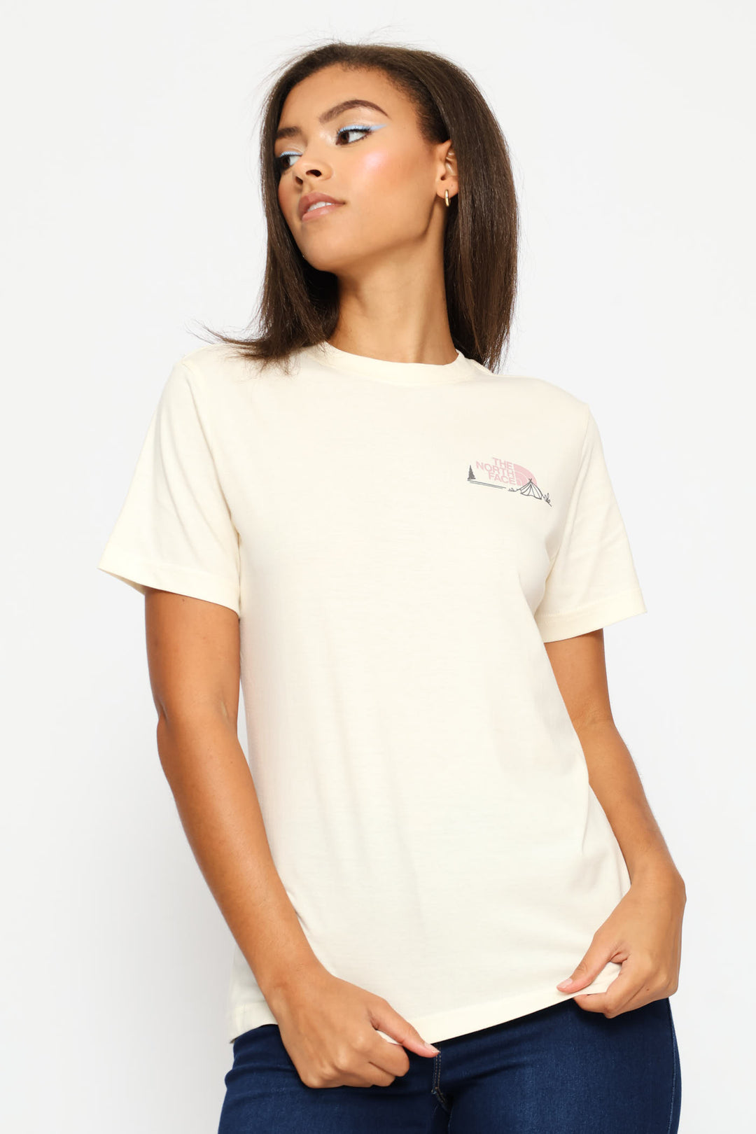 Monte Regular  Short Sleeve Graphic Tee - Off White