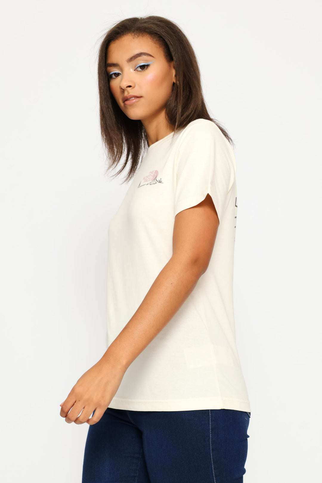 Monte Regular  Short Sleeve Graphic Tee - Off White