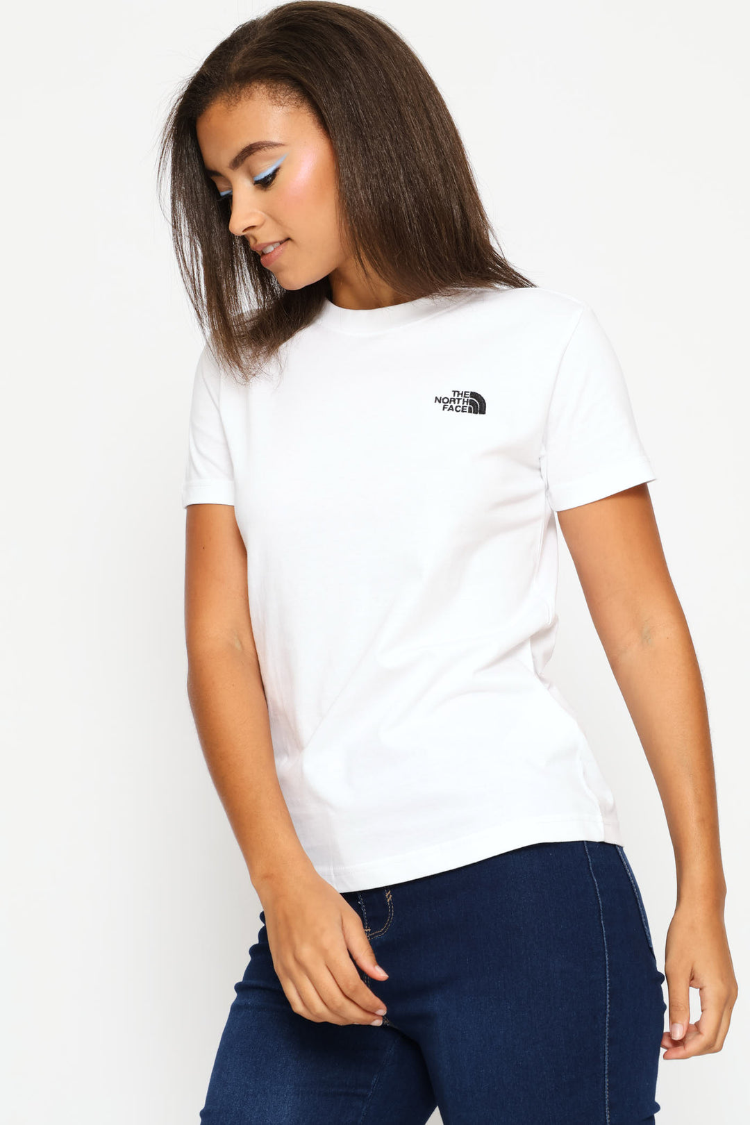 Evolution Simple Dome Slim Short Sleeve Tee - White