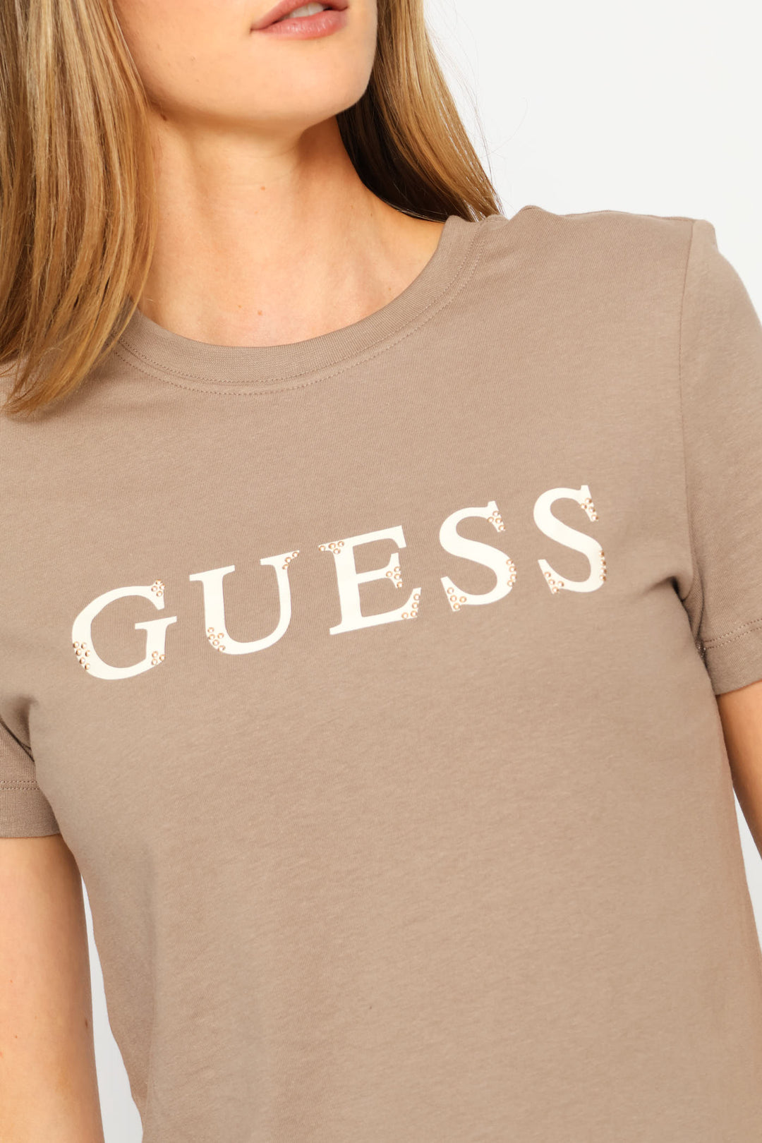 Clelia Short Sleeve T-Shirt - Taupe