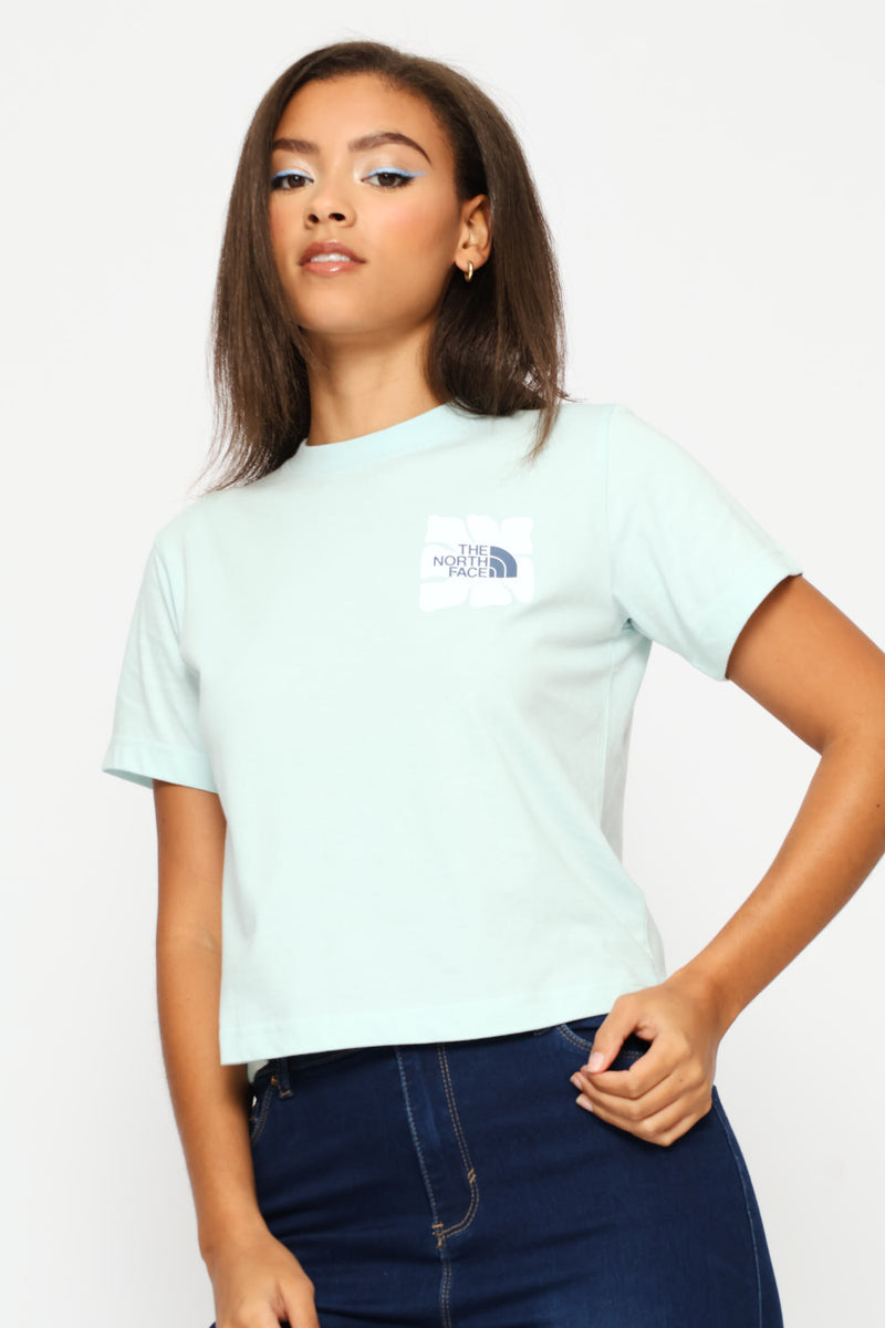 Sun Regular Short Sleeve Cutie Graphic Tee - Mint