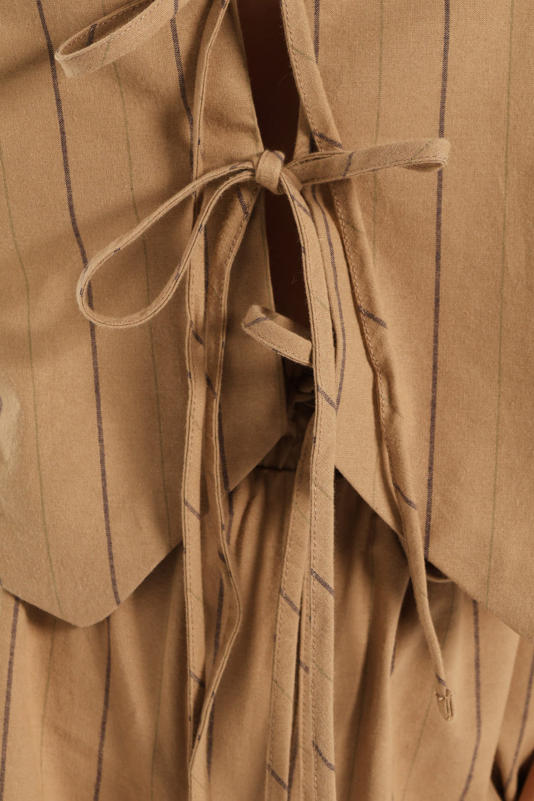 Tie Waistcoat - Tan