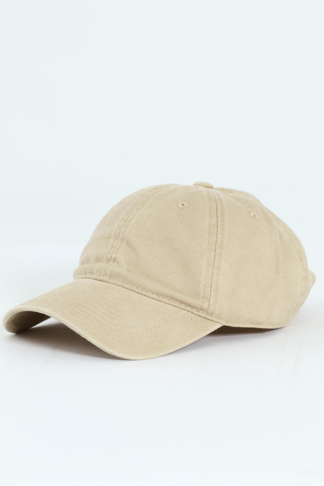Washed Twill Peak - Cream