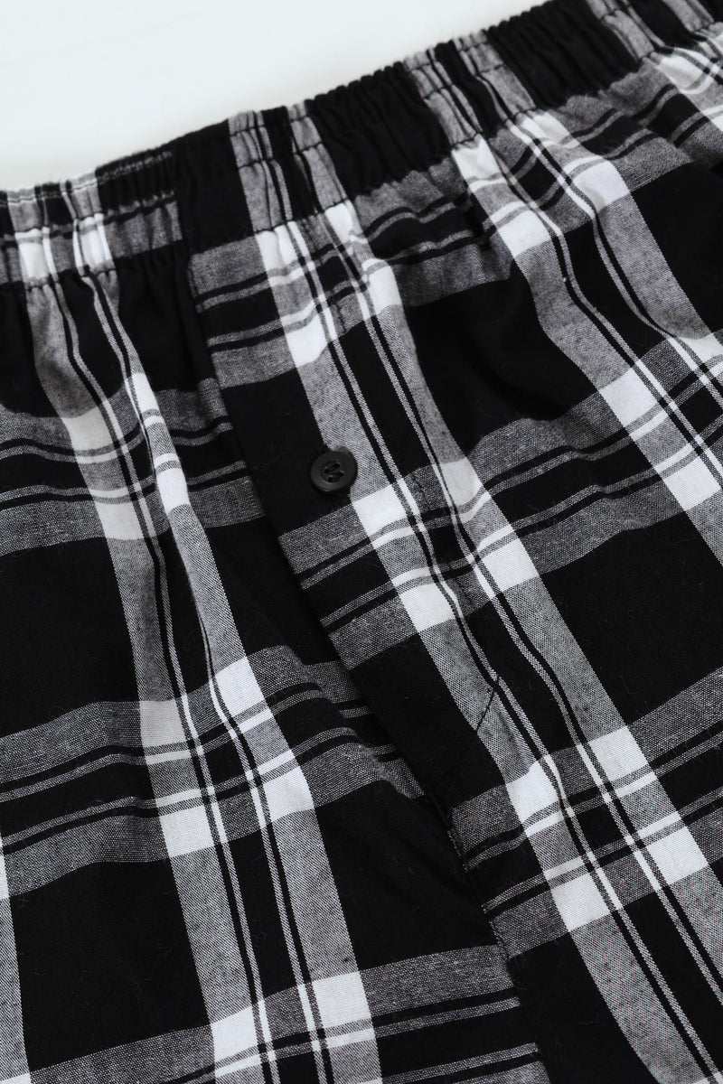 Single Fashion Woven Boxer - Black