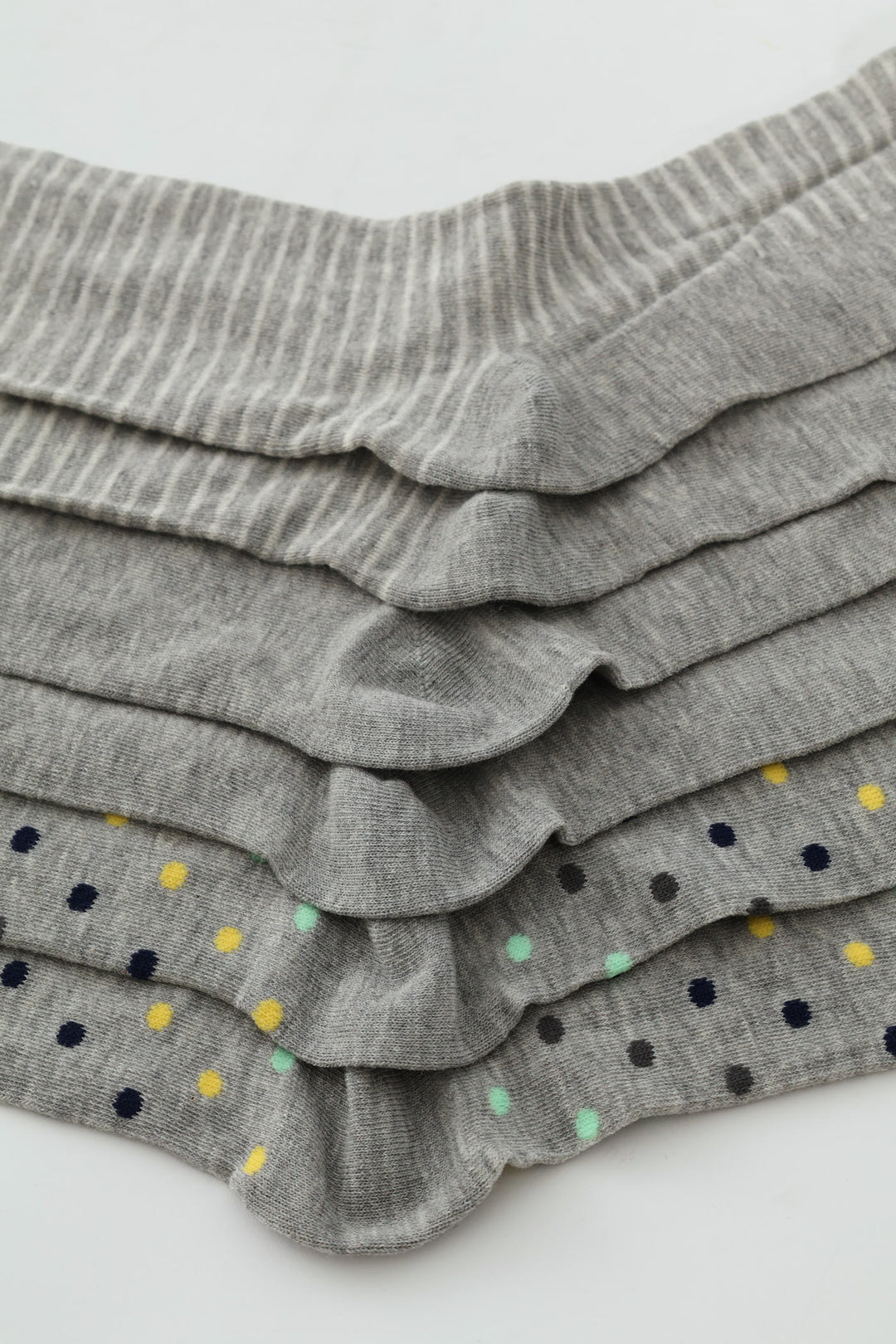 3 Pack Anklet Socks - Grey