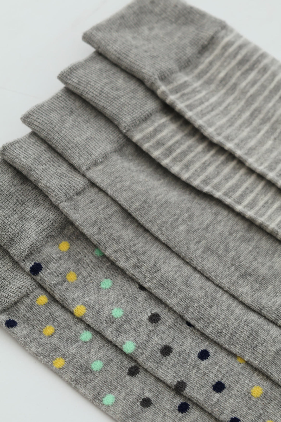 3 Pack Anklet Socks - Grey