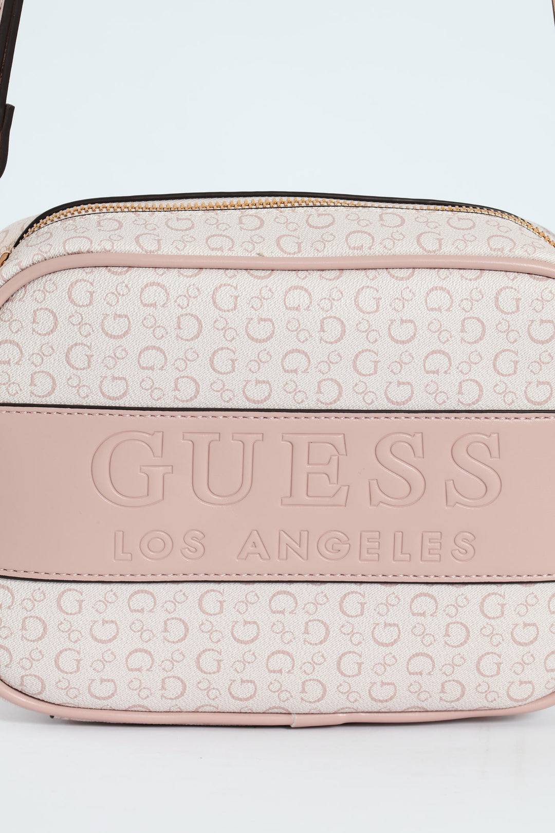 Devlon Camera Crossbody Bag - Blush