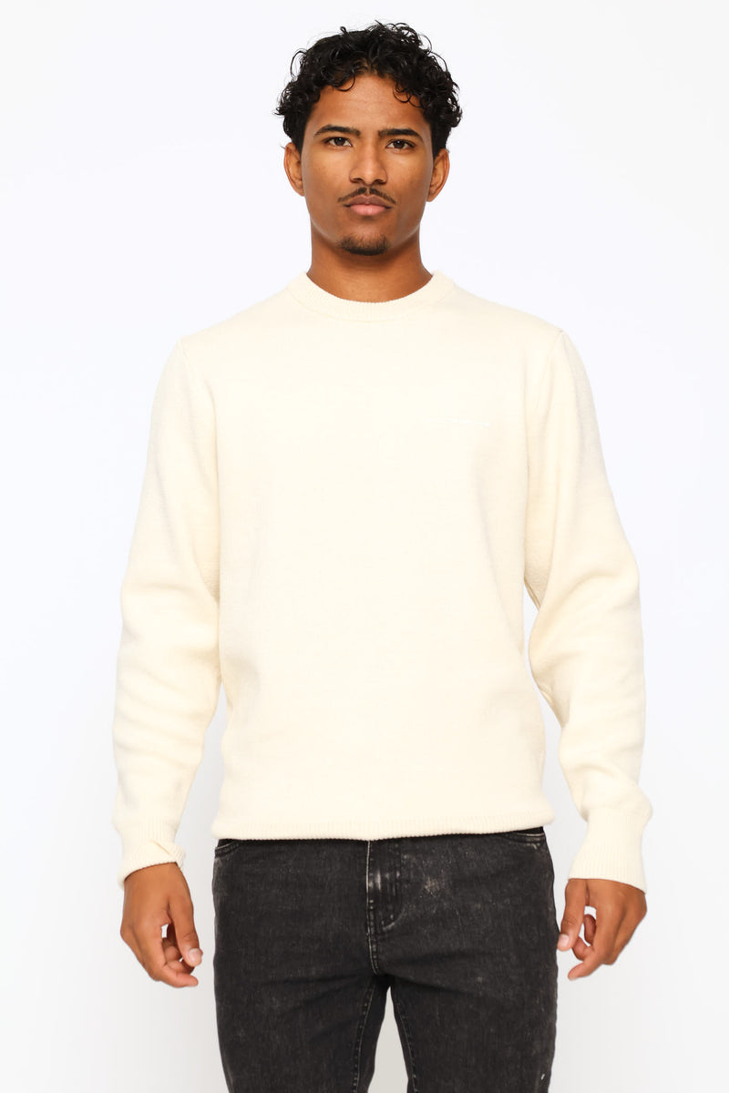 Basic Crew Jersey - Stone